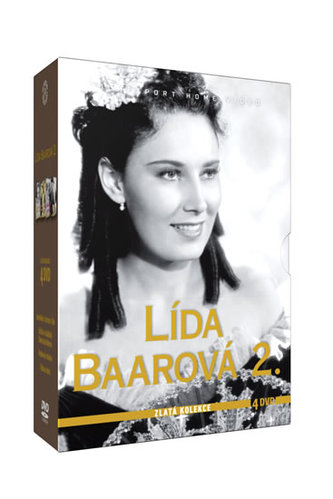 Lída Baarová 2. - Zlatá kolekce - 4DVD