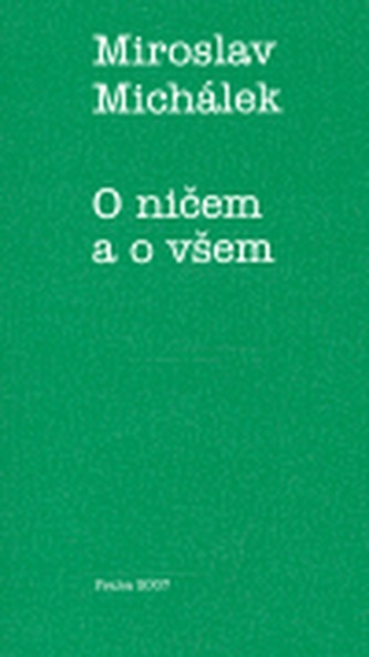 O ničem a o všem