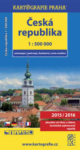Česká republika - automapa/1:500 000