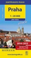 Praha - 1:20 000 plán města příruční