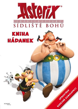 Asterix Sídliště bohů - Kniha hádanek se samolepkami