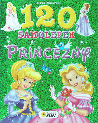 Bezva malování 120 samolepek Princezny