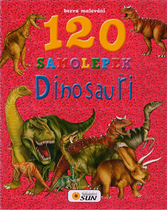 Bezva malování 120 samolepek Dinosauři