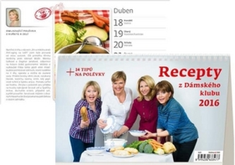 Recepty z dámského klubu 2016 - stolní kalendář