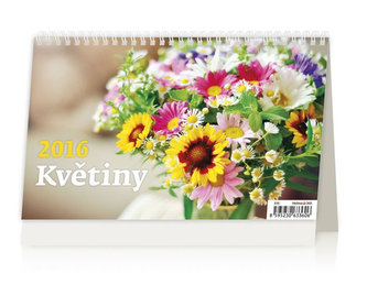 Květiny 2016 - stolní kalendář