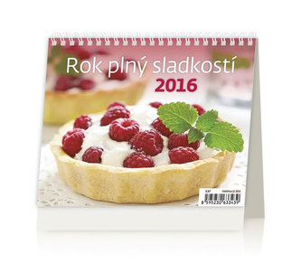 Rok plný sladkostí ČR 2016 - stolní kalendář