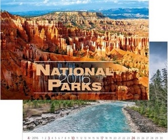 Kalendář nástěnný 2016 - National Parks 450x315