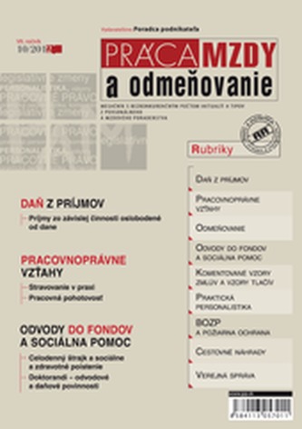 Práca, mzdy a odmeňovanie 10/2012