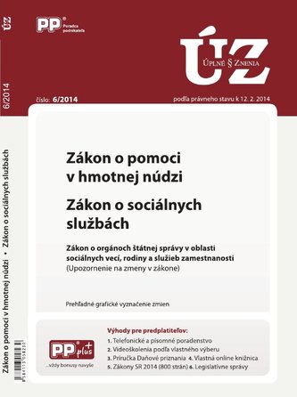 UZZ 6/2014 zákon o pomoci v hmotnej núdzi