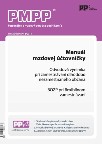 PMPP 8/2014 Manuál mzdovej účtovníčky