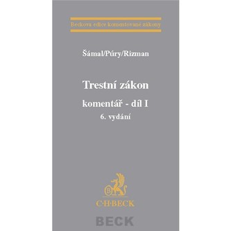 Trestní zákon komentář 6.vyd