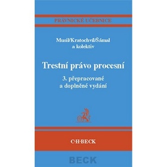 Trestní právo procesní, 3.vydání Trestní právo procesní, 3.vydání