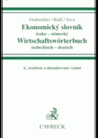 Ekonomický slovník česko-německý Wirtschaftswörterbuch tsechitsch-deutsch