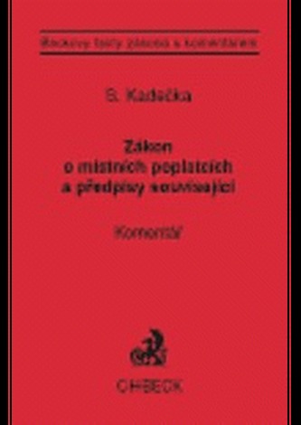 Zákon o místních poplatcích a předpisy související