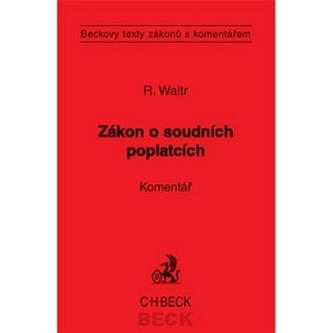 Zákon o soudních poplatcích. Komentář