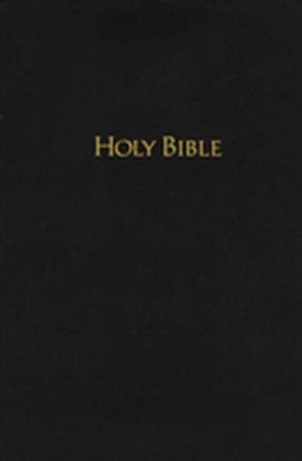 NKJV, Pew Bible, Hardcover, Black, Red Letter Edition