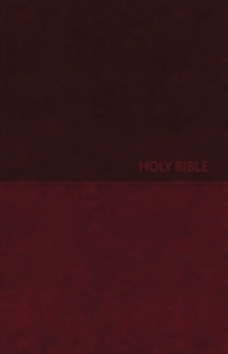 NKJV, Value Thinline Bible, Compact, Imitation Leather, Burgundy, Red Letter Edition, Comfort Print