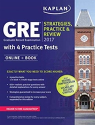 GRE 2016 Strategies, Practice and Review with 4 Practice Tests
