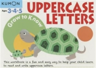 Grow to Know Uppercase Letters: Ages 3 4 5
