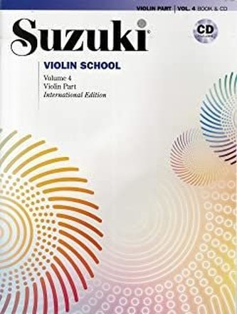 SUZUKI VIOLIN SCHOOL 4 VIOLIN PART CD