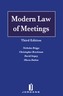 Modern Law of Meetings