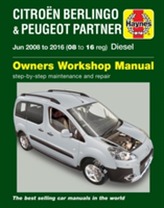  Citroen Berlingo & Peugeot Partner Diesel (June '08-'16) 08 To 16