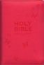 NIV Pocket Pink Soft-tone Bible with Zip