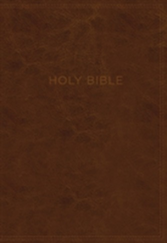 KJV, Know The Word Study Bible, Imitation Leather, Brown, Red Letter Edition