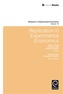 Replication in Experimental Economics