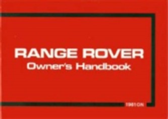 Range Rover 1981/82