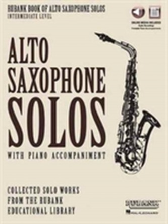 RUBANK BOOK OF ALTO SAXOPHONE SOLOS INTE