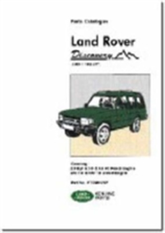 Land Rover Discovery Parts Catalogue 1989-1998 MY