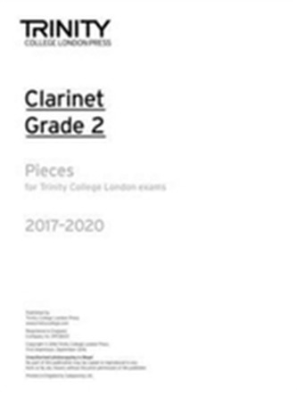 Clarinet Exam Pieces Grade 2 2017 2020 (Part Only)