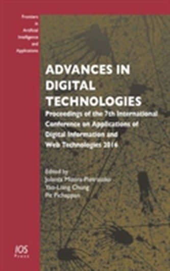 ADVANCES IN DIGITAL TECHNOLOGIES ADVANCES IN DIGITAL TECHNOLOGIES