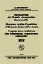 Fortschritte Der Chemie Organischer Naturstoffe / Progress in the Chemistry of Organic Natural Products / Progres Dans L