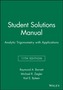 Analytic Trigonometry with Applications 11E Student Solutions Manual