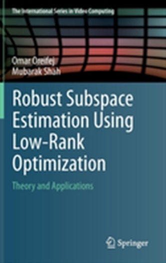 Robust Subspace Estimation Using Low-Rank Optimization