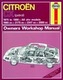 Citroen CX Owner's Workshop Manual