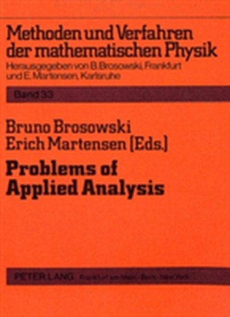 Problems of Applied Analysis