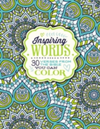 Inspiring Words Coloring Book