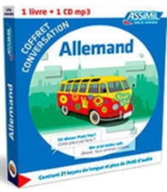 Coffret conversation allemand (guide +CD)