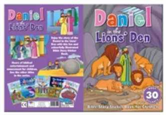 Bible Sticker Book - Daniel in the Lions Den
