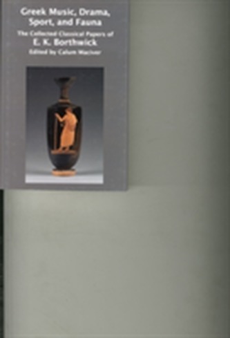 Greek Music, Drama, Sport, and Fauna