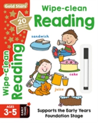 Gold Stars Wipe-Clean Reading Ages 3-5 Early Years