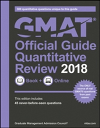 GMAT Official Guide 2018 Quantitative Review: Book + Online