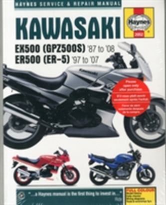 Kawasaki Ex500 (Gpz500S) & Er500 (Er-5) Service An