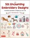 501 Enchanting Embroidery Designs