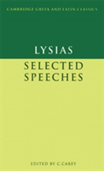 Lysias: Selected Speeches