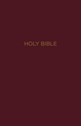 NKJV, Gift and Award Bible, Leather-Look, Burgundy, Red Letter Edition, Comfort Print