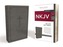 NKJV, Deluxe Gift Bible, Leathersoft, Gray, Red Letter Edition, Comfort Print
